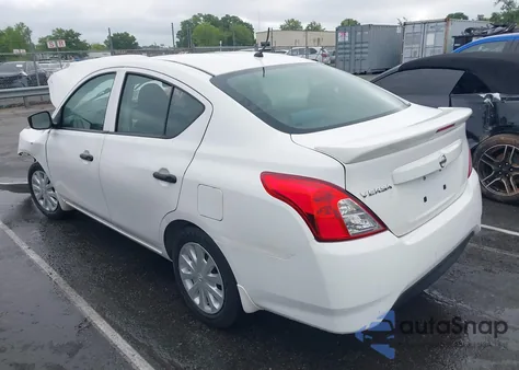 2018 Nissan Versa 1.6 S+ из США, поврежденный, VIN 3N1CN7AP8JL813175